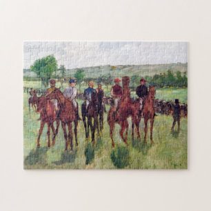 Puzzle Chevaux de course, Edgar Degas