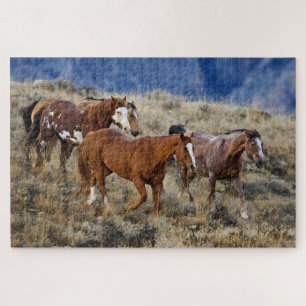 Puzzle Chevaux errant dans les collines