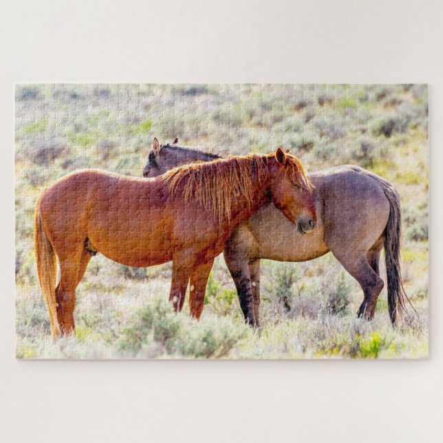 Puzzle Chevaux sauvages (Horizontal)