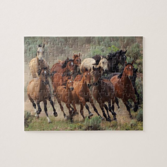 Puzzle Chevaux sauvages (Horizontal)