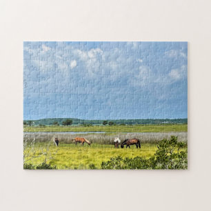 Puzzle Chevaux sauvages d'Assateague