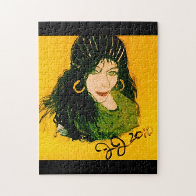 PUZZLE CHEVEUX FOLLS COMME RASTA (Vertical)