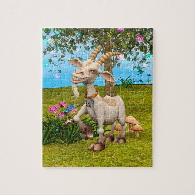 Puzzle Chèvre Joyeuse (Vertical)
