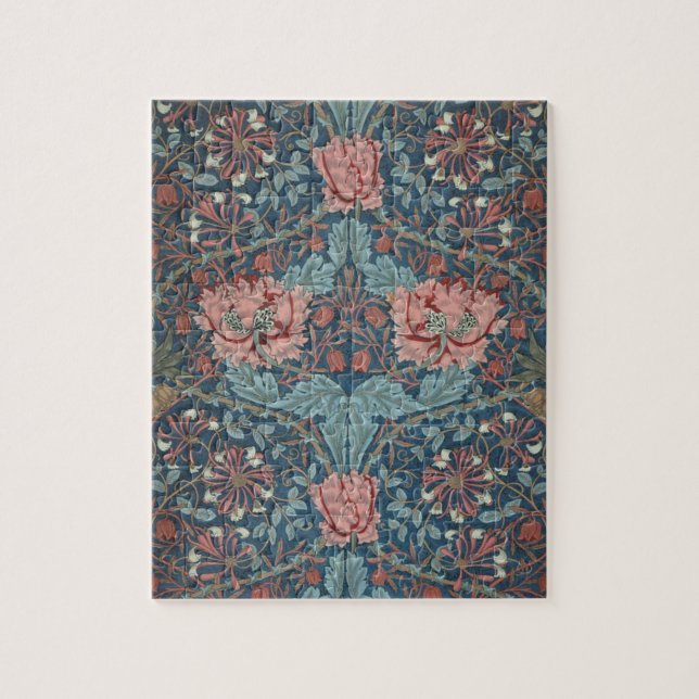 Puzzle Chèvrefeuille par William Morris, Art de fleurs vi (Vertical)
