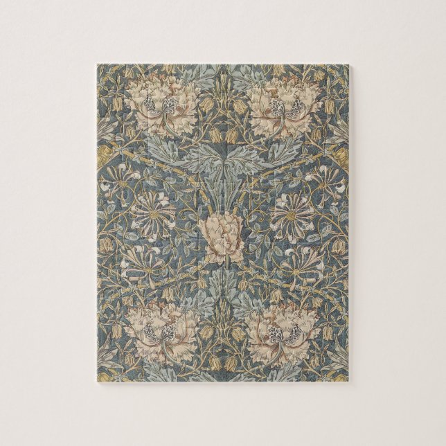 Puzzle Chèvrefeuille par William Morris, Art floral vinta (Vertical)