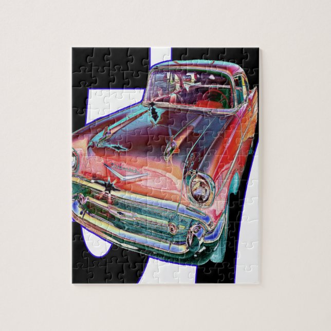 Puzzle Chevy 1957 (Vertical)