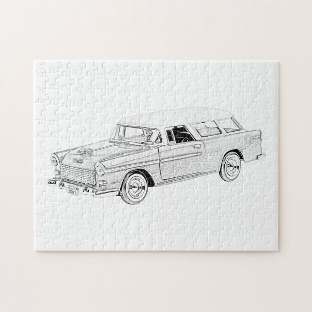 Puzzle Chevy Nomad 1955 (Horizontal)