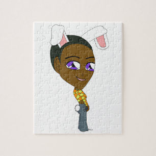 Puzzle chibi bunnygirl