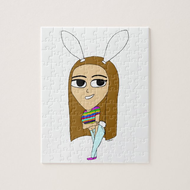 Puzzle chibi bunnygirl  (Vertical)