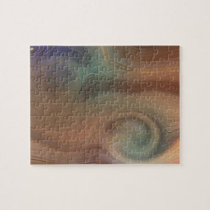 Puzzle Chic Earthy   Agate en pierre de cuivre naturel