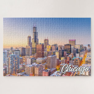 Puzzle Chicago, Illinois, États-Unis