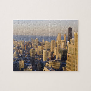 Puzzle Chicago, Illinois, vue panoramique depuis la Sears