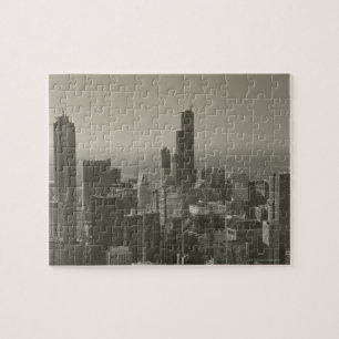 Puzzle Chicago Skyline, John Hancock Centre Skydeck 2