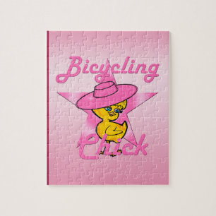Puzzle Chick à bicyclette #8