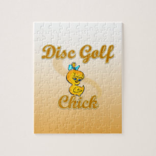 Puzzle Chick de golf sur disque