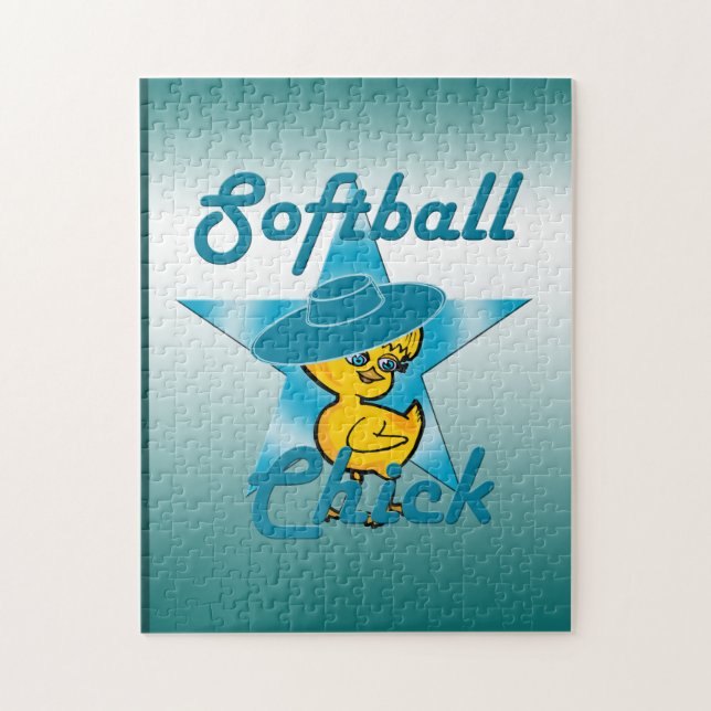 Puzzle Chick Softball #7 (Vertical)