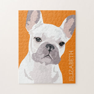 Puzzle Chien à tête blanche
