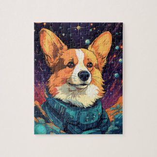Puzzle Chien amoureux des chiens des astronautes de l'esp