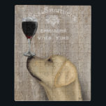 Puzzle Chien Au Vin Jaune Labrador<br><div class="desc">Chien Au Vin Jaune Labrador par Fabfunky. Comprend un laboratoire jaune avec du vin. | 190958D</div>