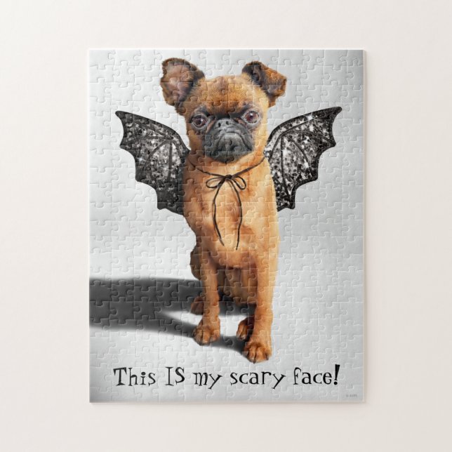 Puzzle Chien aux ailes de chauve-souris (Vertical)