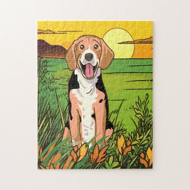 Puzzle Chien Beagle (Vertical)