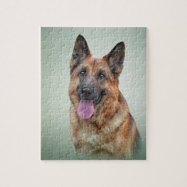 Puzzle Chien berger allemand (Vertical)