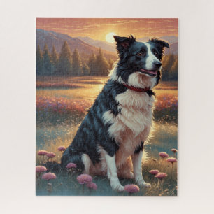 Puzzle Chien Border Collie