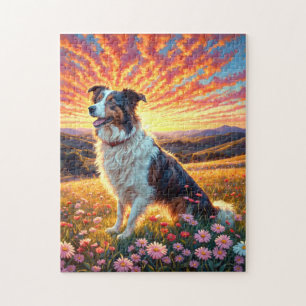 Puzzle Chien Border Collie