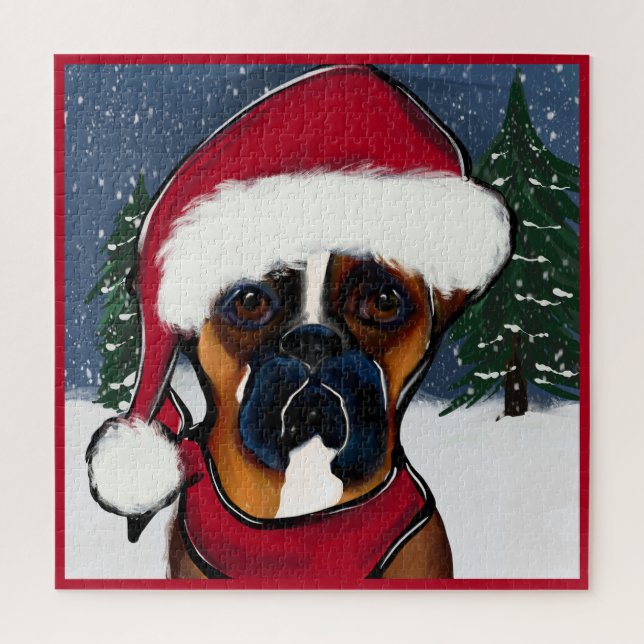 Puzzle Chien Boxer (Vertical)