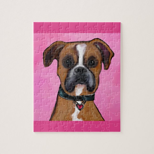 Puzzle Chien Boxer (Vertical)