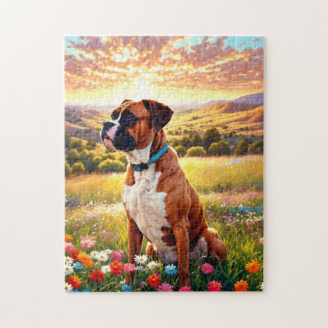 Puzzle Chien boxer (Vertical)