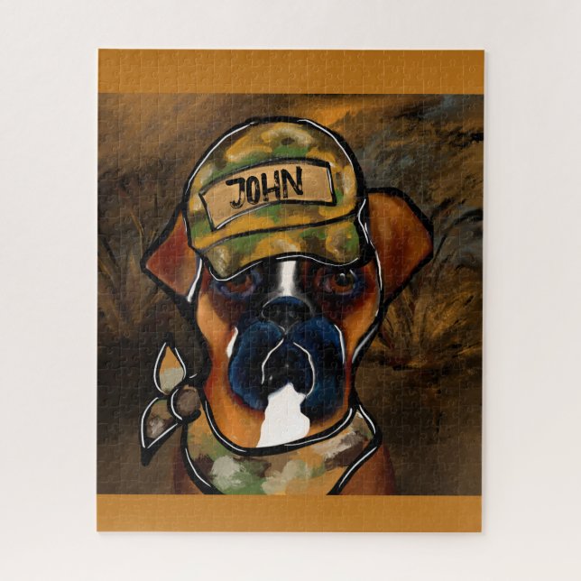 Puzzle Chien Boxer (Vertical)