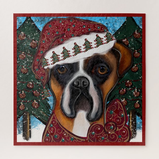 Puzzle Chien Boxer (Vertical)