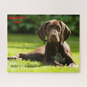 Puzzle Chien Braque Allemand.
