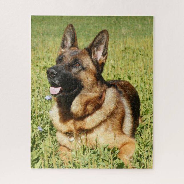 Puzzle Chien chiot allemand (Vertical)