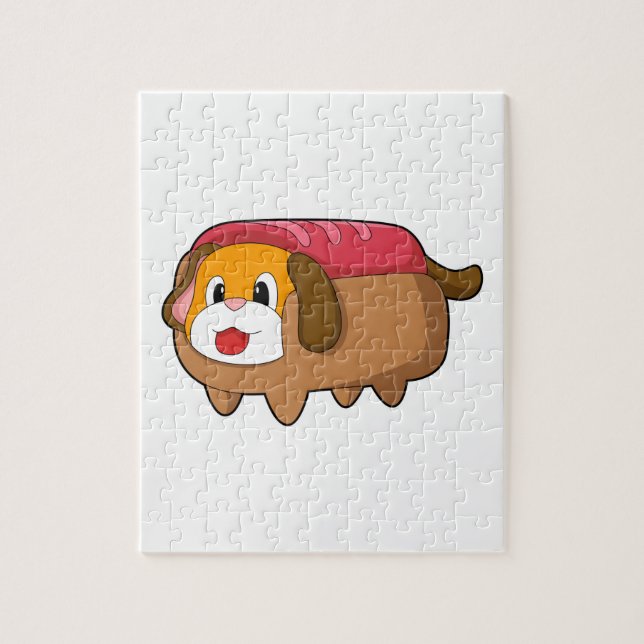 Puzzle Chien dans Hotdog (Vertical)