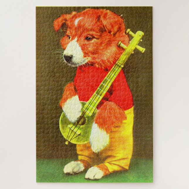Puzzle Chien de Banjo (Vertical)
