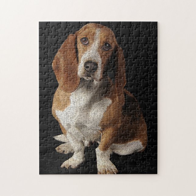Puzzle Chien de basset (Vertical)