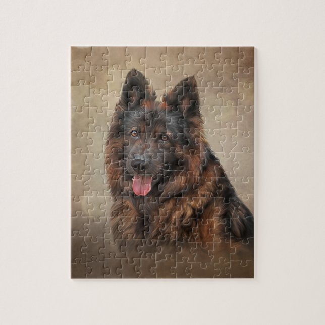 Puzzle Chien de berger allemand (Vertical)