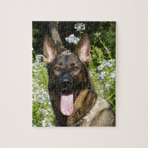 Puzzle Chien de berger allemand personnalisable