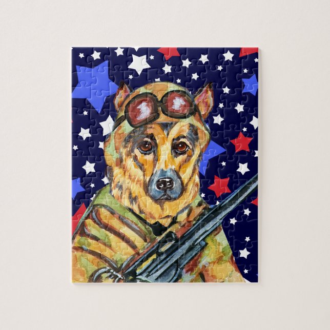 PUZZLE CHIEN DE BERGER ALLEMAND VENDU (Vertical)
