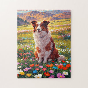 Puzzle Chien de berger Border Collie