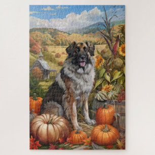 Puzzle Chien de berger d'Anatolie Récolte d'automne Actio