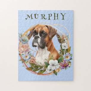 Puzzle Chien de boîte personnalisé mignon