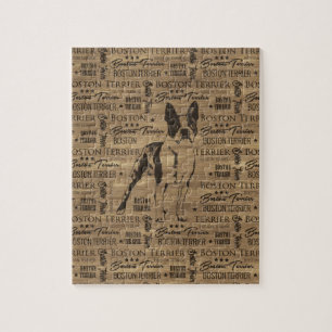 Puzzle Chien de Boston Terrier