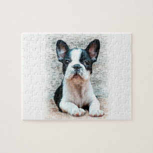 Puzzle Chien de bouledogue français
