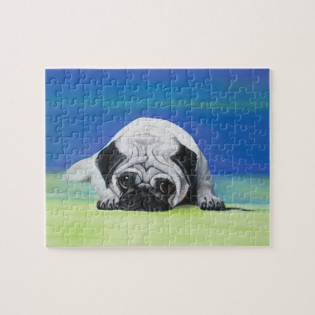 Puzzle Chien de carlin (Horizontal)
