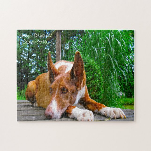 Puzzle Chien de chien Hound du pharaon. (Horizontal)