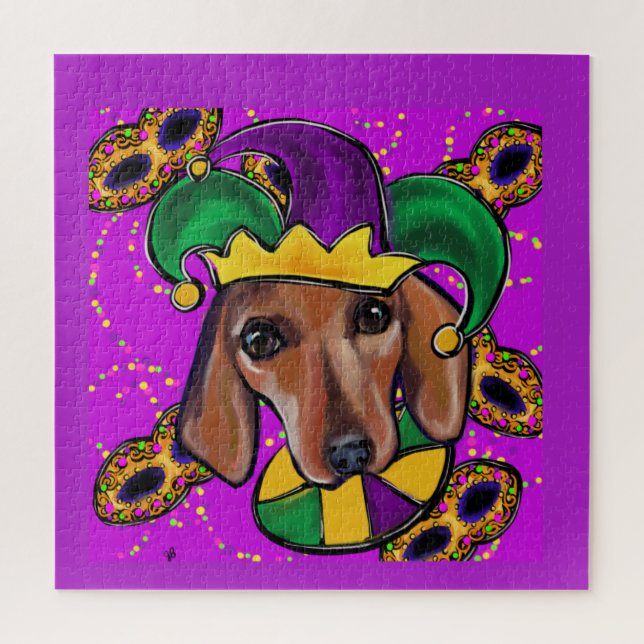 PUZZLE CHIEN DE CHIEN ROUGE (Vertical)