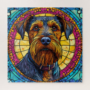 Puzzle Chien de dessin animé mignon